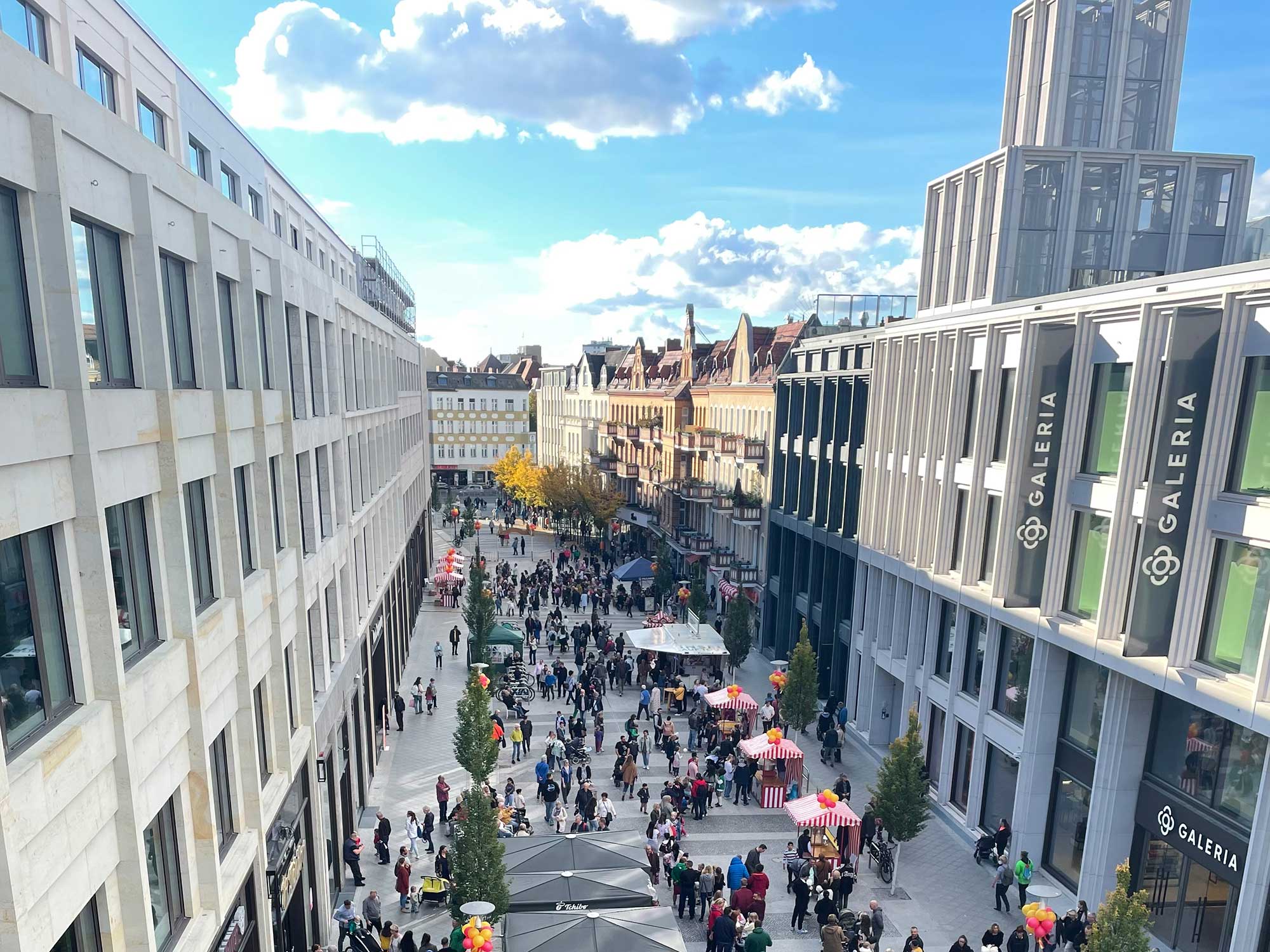 Fußgängerzone Gorkistraße - Straßenfest & Einweihungsfeier